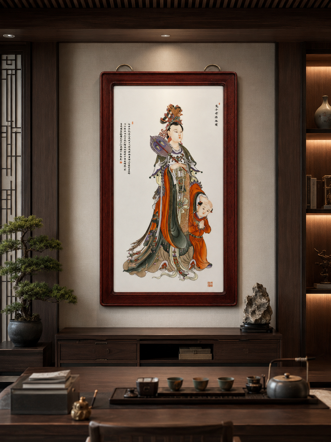 Porcelain Plaque