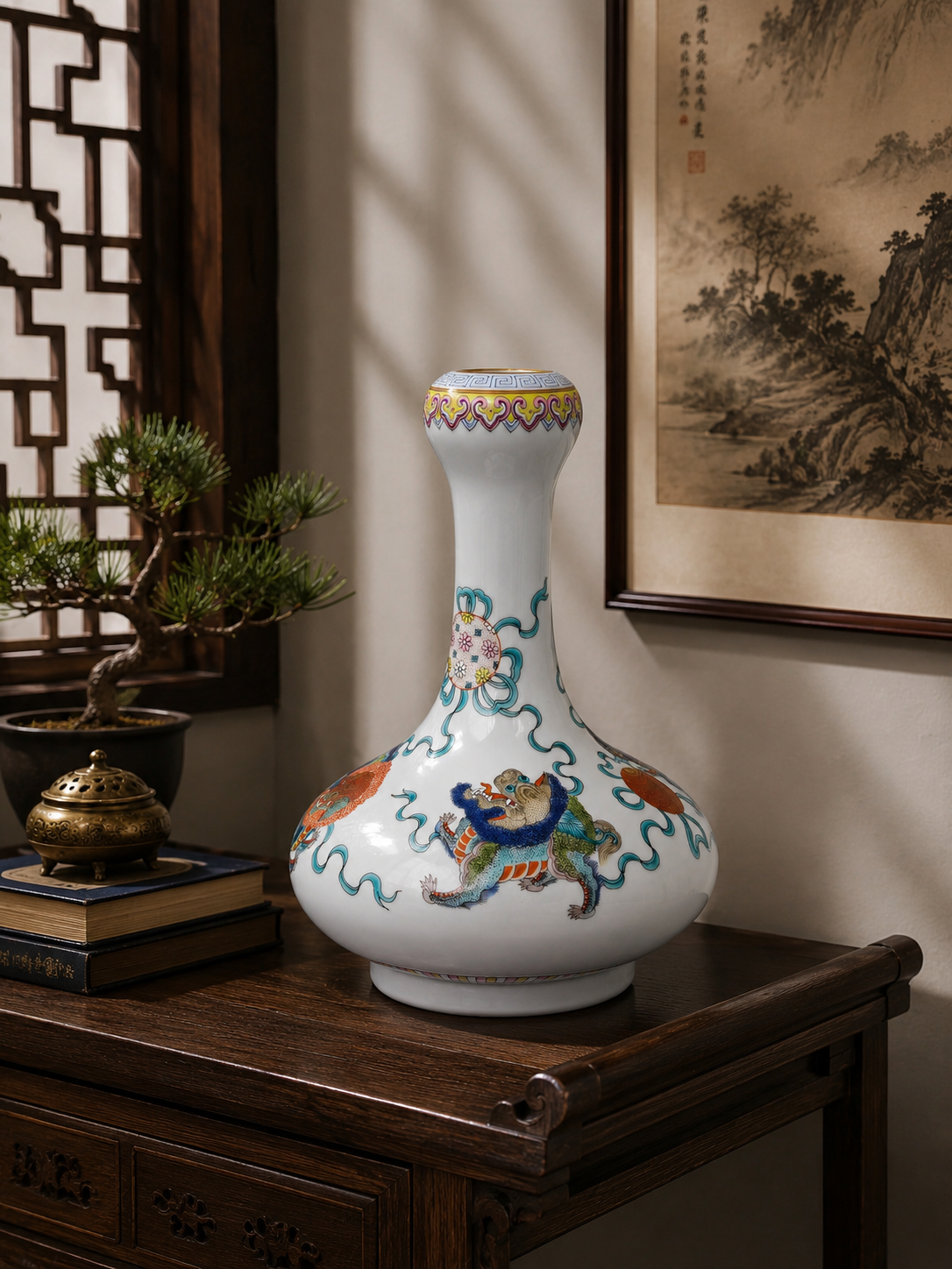 Garlic-Mouth Vase